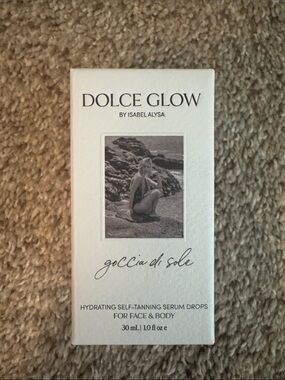 Dolce Glow Goccia di Sole Hydrating Self-Tanning Serum Drops - White